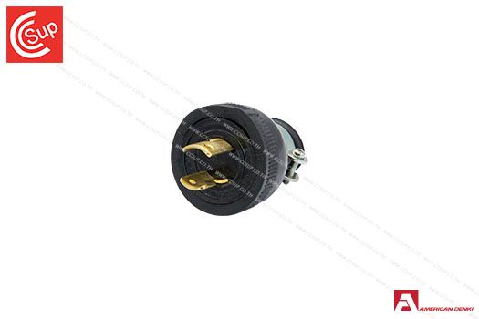 American Denki R143 LOCKING TYPE PLUG   2P(2P,2W) 20A 250V