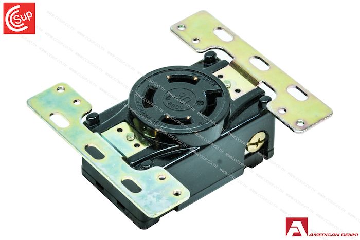 American Denki 4360-2 RECEPTACLE FOR WATERPROOF PLATE (DUST & JET PROOF)