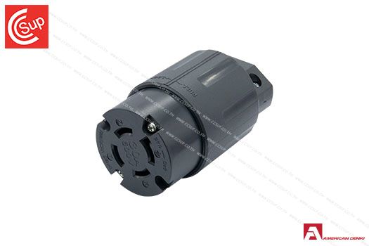 American Denki  4364N  LOCKING TYPE CONNECTOR BODY 3P(3P,4W GND) 30A 600V