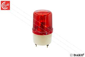 DAKO LTE-1104R RED Revolving warning light 3 inches 12V