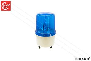 DAKO LTE-1104  Blue Revolving warning light 3 inches 24V