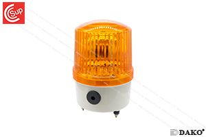 DAKO LTE-1121J YELLOW Revoving Warning light with silent  4 inches 220V