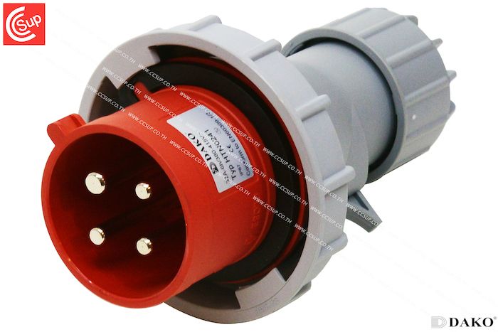 DAKO Plug HTN0241 PLUGS 3P+E 32A 400V IP67