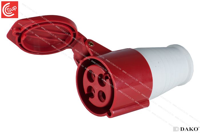 DAKO Plug HTN224 Connectors 3P+E 32A 400V IP44