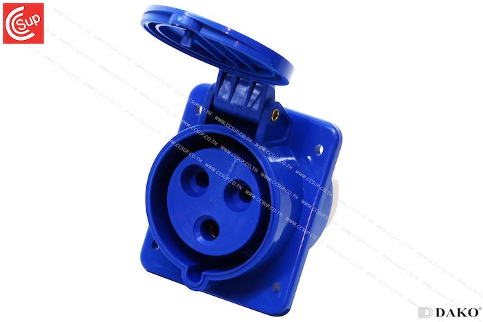 DAKO Plug HTN323 Flanged  Sockets 2P+E 32A 230V IP44