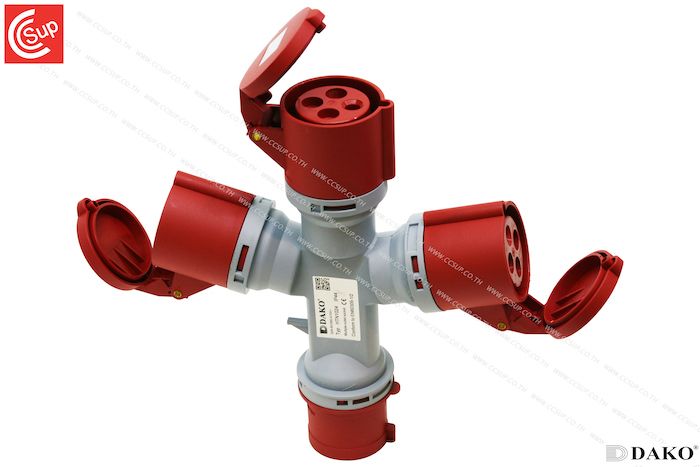DAKO Plug HTN1024 Multi Outlet Sockets  3P+E 32A 400V IP44