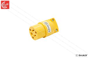 DAKO Plug 4887 CONNECTORS 15A 125V