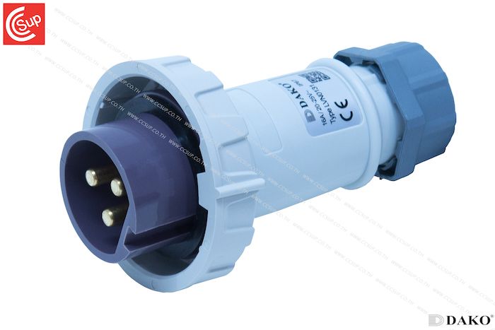 DAKO Plug LVN0131 PLUGS 3P 16A  20-25V  IP67