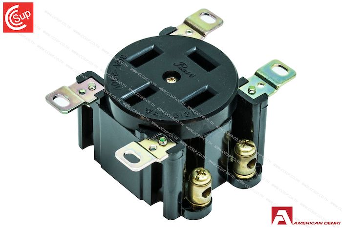 American Denki 340B LOCKING TYPE BLADE RECEPTACLE 3P(3P,4W ) 30A 250V