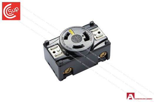 American Denki 3320-P-L6 PANEL RECEPTACLE 2P(2P,3W GND ) 30A 250V