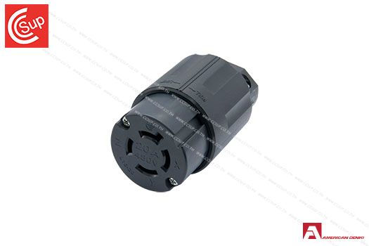 American Denki 4244N-L16  LOCKING TYPE CONNECTOR BODY 3P(3P,4W GND) 20A 480V