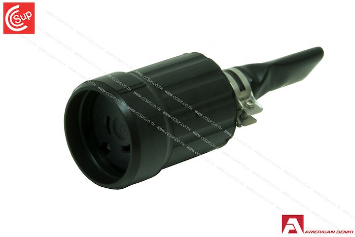 American Denki 3364RW LOCKING TYPE WATERPROOF PLUG & CONNECTOR BODY IP65 3P(3P,3W) 30A 600V 