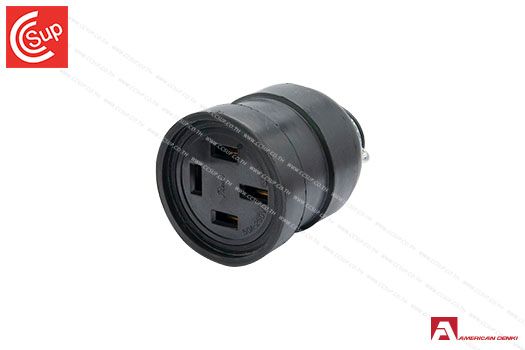 American Denki R544 STRAIGHT BLADE TYPE CONNECTOR BODY 3P(3P,4W GND) 50A 250V