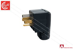 American Denki 9322EL STRAIGTH BLADE TYPE PLUG 3P(3P, 4W GND) 30A 250V