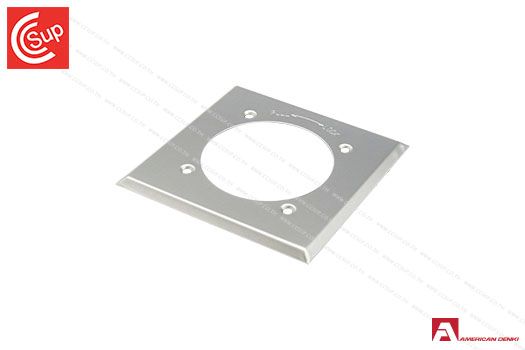 American Denki  461S Stainless Wall Plate for Receptacle