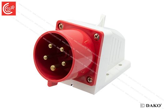 DAKO Plug HT525 Wall Inlet 3P+N+E 32A 400V IP44