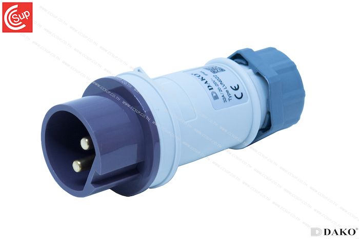 DAKO Plug LVN022 PLUGS 2P 32A  20-25V  IP44