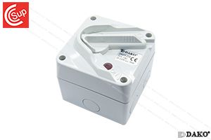 DAKO DKF4-220 Weather Protected Isolating Switch IP66 20A 250V