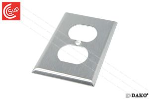 DAKO CP-2D345  COVER PLATE WITH JAPANESE RECEPTICAL STANDARD SCREW