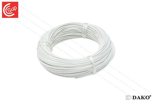 DAKOREH-DK 1.00 mm. SILICON RUBBER INSULATED WIRE OUTER SIEGE WITH GLASS FIBER BRAIDS 