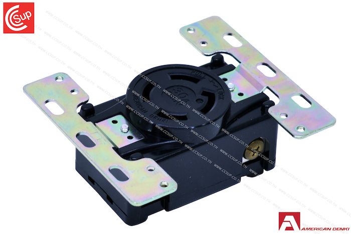 American Denki 4320-2 LOCKING TYPE RECEPTACLE 3P(3P,4W GND) 30A 250V