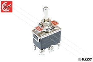 DAKO C5R23B TOGGLE SWITCH ON-OFF-ON