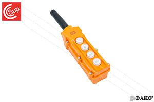 DAKO CA-U15-04P HOIST PUSH BUTTON SWITCH 2A  500V
