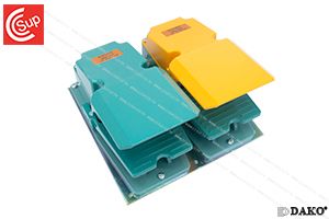 DAKO CFS-702 FOOT SWITCH 15A 250VAC (Aluminum)