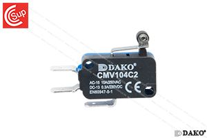 DAKO CMV104C2 MICRO SWTICH (Short roller plunger) 10A / 250V