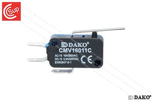 DAKO CMV16011C MICRO SWITCH (Long plain lever) 16A / 250V 