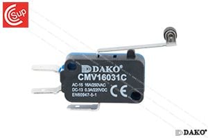DAKO CMV16031C MICRO SWITCH (Long roller plunger) 16A / 250V 