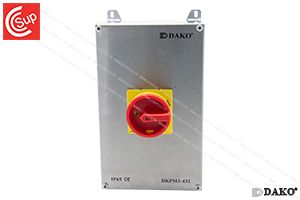 DAKO DKPM3-432 STAINLESS WATERPROOF ROTARY SWITCH 4P 32A 415V