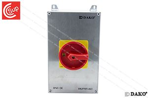 DAKO DKPM5-463 STAINLESS WATERPROOF ROTARY SWITCH 4P 63A 415V