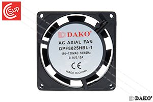 DAKO DPF8025HBL-1 PLASTIC IMPELLER AXIAL FAN 3