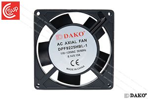 DAKO DPF9225-12H PLASTIC IMPELLER AXIAL FAN 3.5