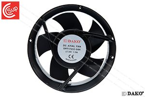 DAKO DPF17252-24H PLASTIC IMPELLER AXIAL FAN 6.8