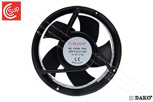 DAKO DPF17252-12H PLASTIC IMPELLER AXIAL FAN 6.8