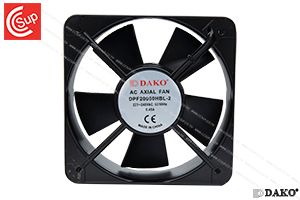 DAKO DPF20060HBL-2 PLASTIC IMPELLER AXIAL FAN 8