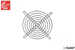 DAKO TAF125 METAL GRILL