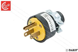 DAKO Plug 1709 PLUGS 2P+E 15A 125V