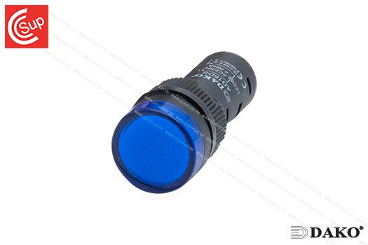 DAKO AD16DS-H012 PILOT LAMP 12V (BLUE) 16 mm.