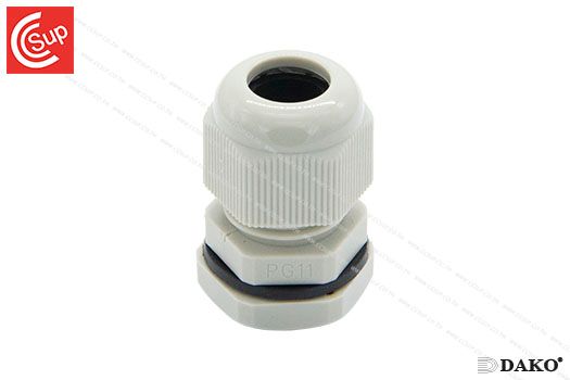 DAKO P-PG11 NYLONCABLE GLAND (GREY) SPIRAL PG
