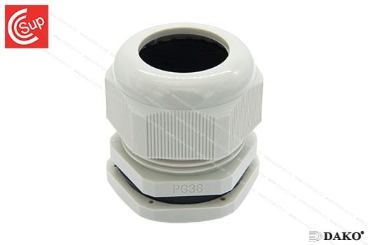 DAKO P-PG36 NYLONCABLE GLAND (GREY) SPIRAL PG