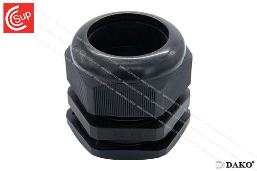 DAKO P-PG48 NYLONCABLE GLAND (BLACK) SPIRAL PG