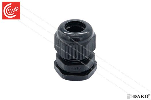 DAKO P-PG16 NYLONCABLE GLAND (BLACK) SPIRAL PG