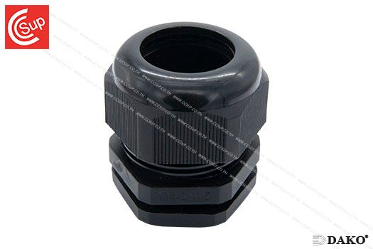 DAKO P-M40 NYLONCABLE GLAND (BLACK) SPIRAL METRIC (M)