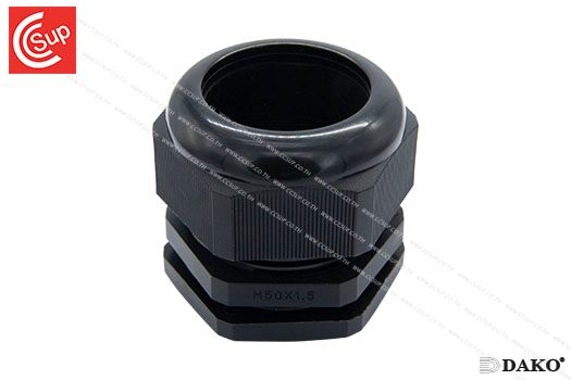 DAKO P-M50 NYLONCABLE GLAND (BLACK) SPIRAL METRIC (M)