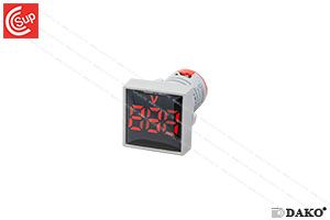 DAKO AD22-22VMS-R VOLTAGE INDICATOR (RED) 22 mm.