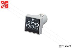 DAKO AD22-22VMS-W VOLTAGE INDICATOR (WHITE) 22 mm.