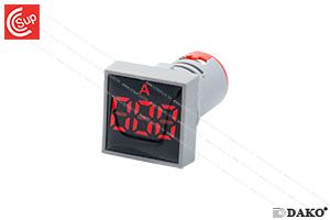 DAKO AD22-22AMS-R AMP INDICATOR (RED) 22 mm.